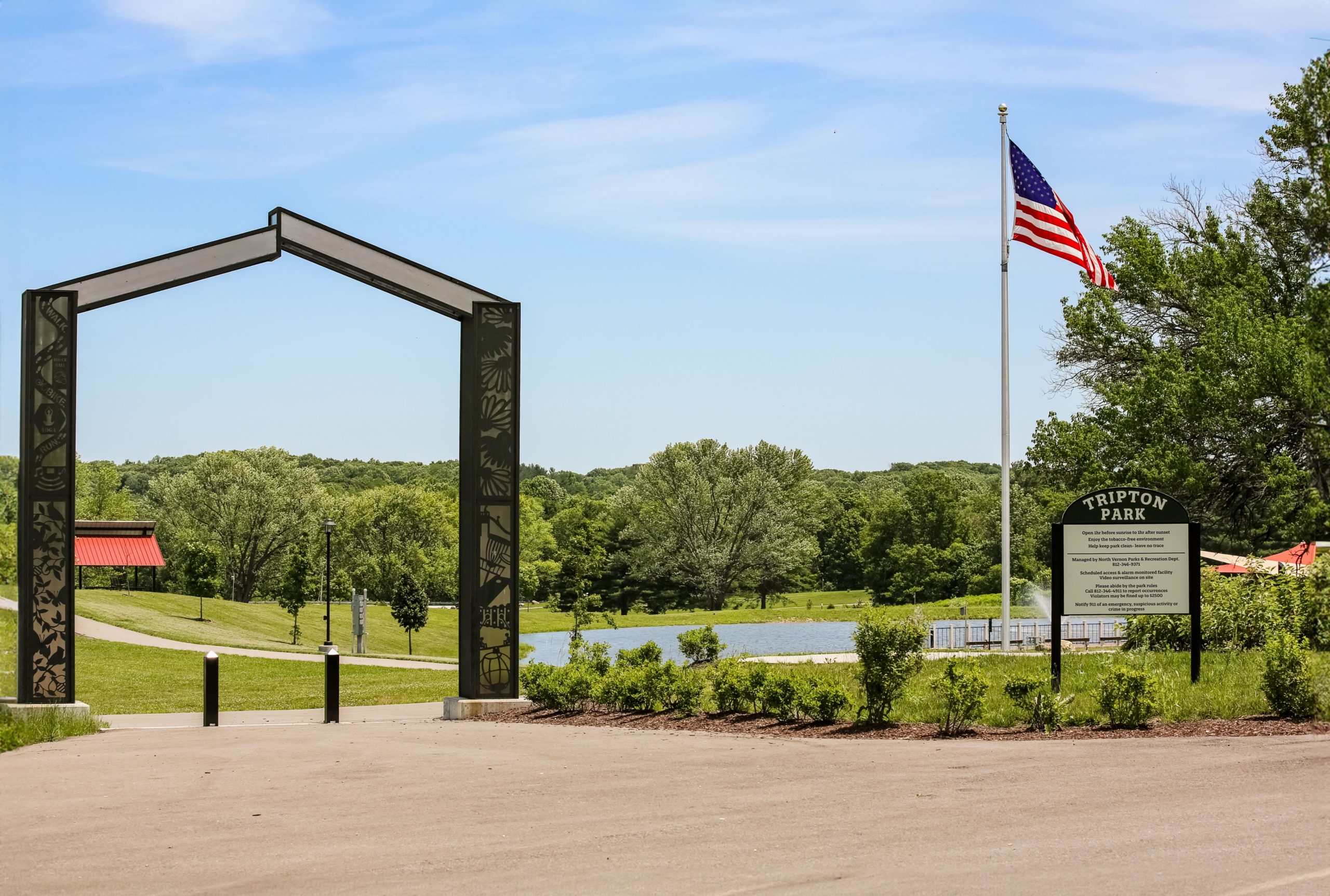 Tripton Park Entrance